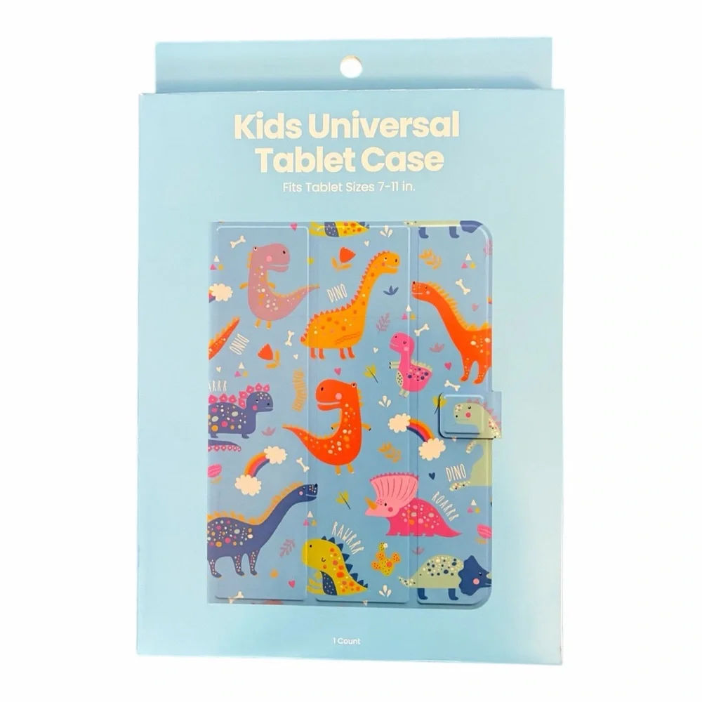 Kids Dinosaur Universal Tablet Case - fits 7-11” - NEW IN BOX